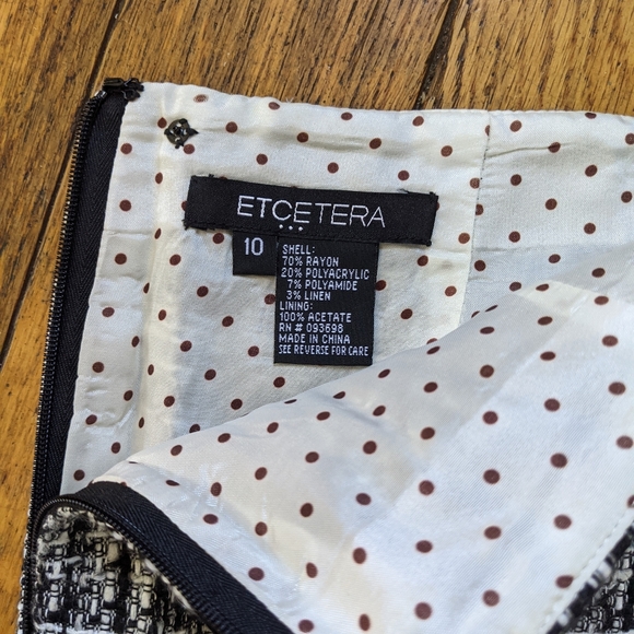 Etcetera Tweed Skirt - Picture 2 of 2